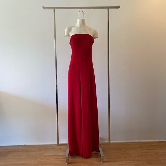 ♥️ Red Pants Suit with Pockets ♥️